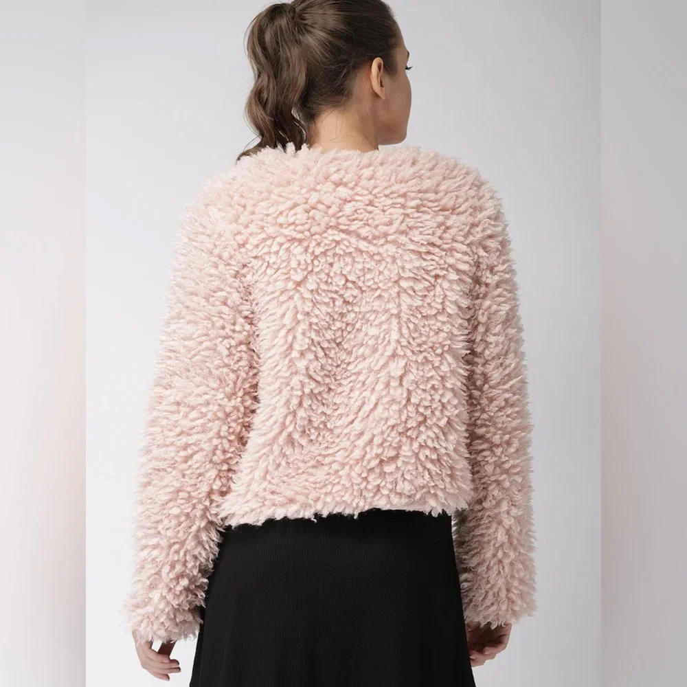 Faux fur jacket - Picture 4 of 5